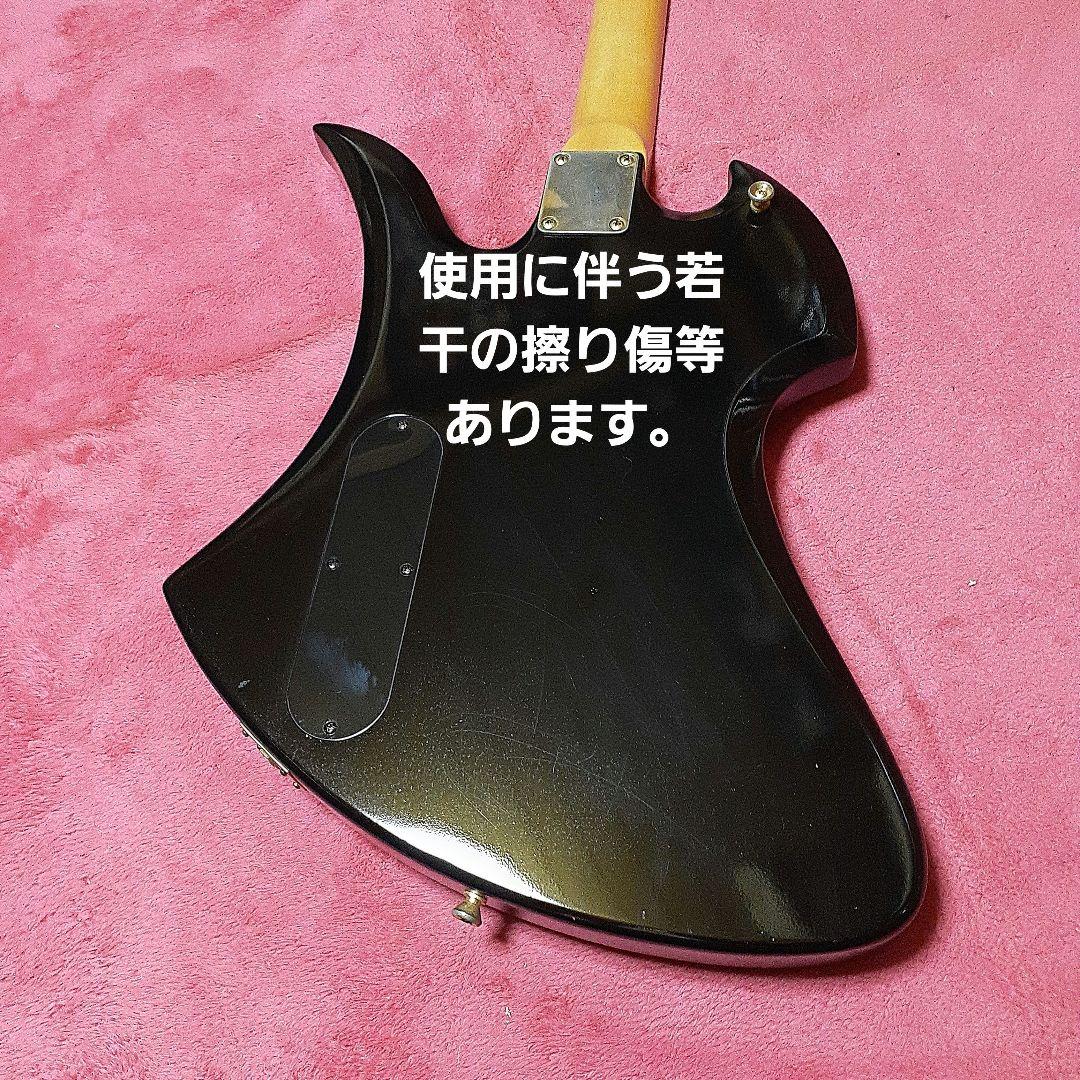 【良・美・レア品】紅炎ペイント。hideモデル。モッキンバードエレキギター。