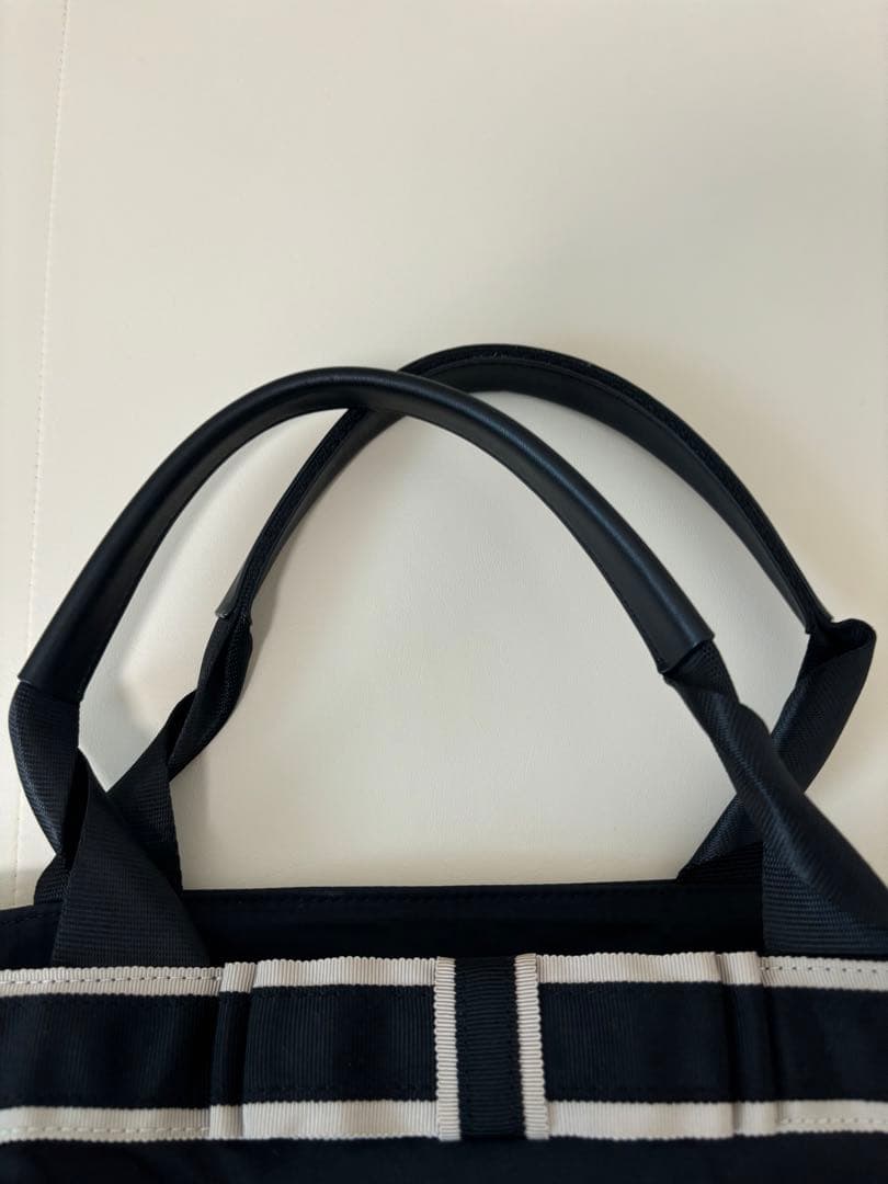 TOCCA デュアルリボンナイロン トートバッグ L