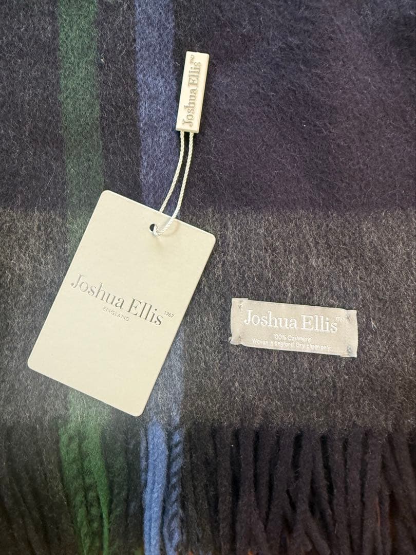 ⭐️試着のみ⭐️ジョシュアエリス♢Joshua Ellis カシミヤ 大判 ストール