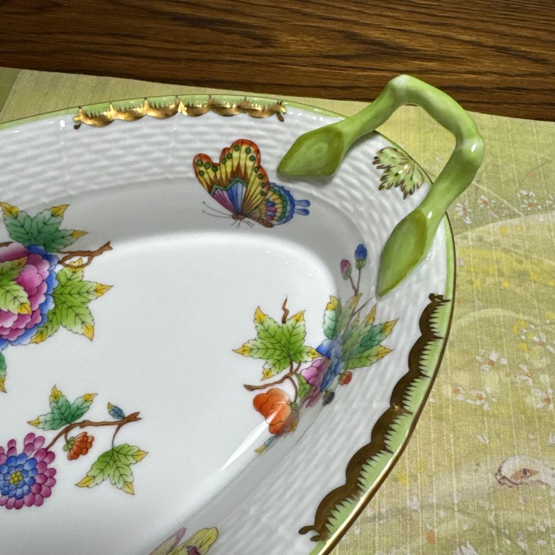 ヘレンド　ヴィクトリアブーケ　バスケット