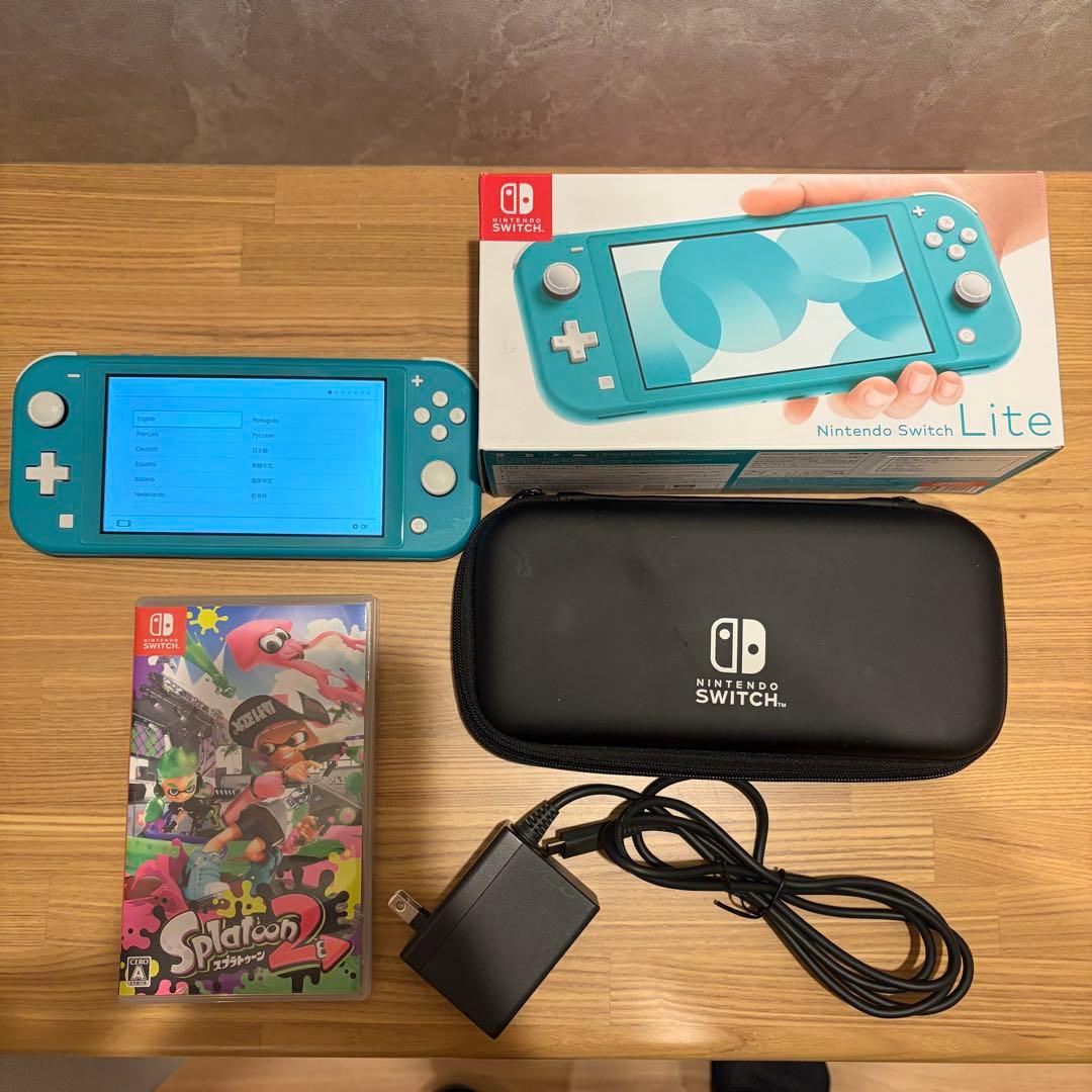 【美品おまけあり】Nintendo Switch Lite ターコイズブルー本体