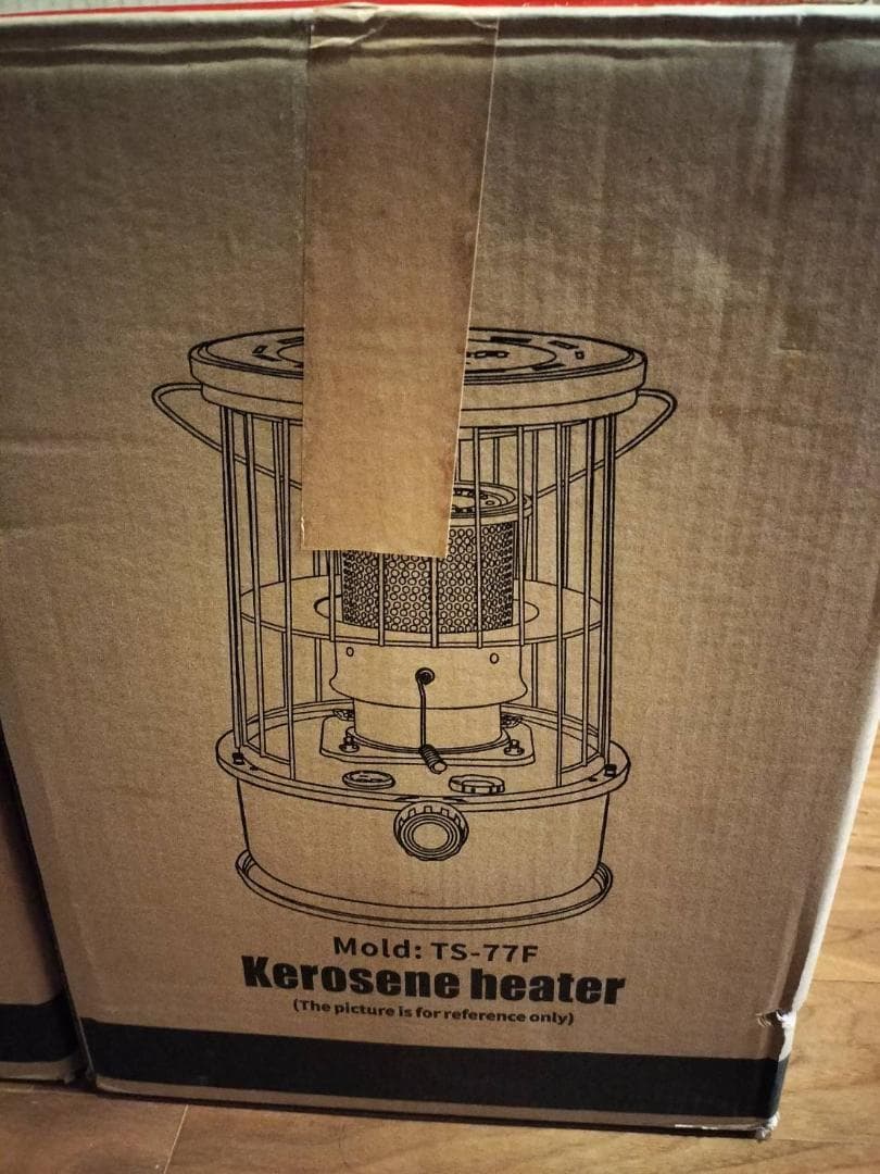 新品　アルパカ風　石油ストーブ　kerosene heater TS-77F