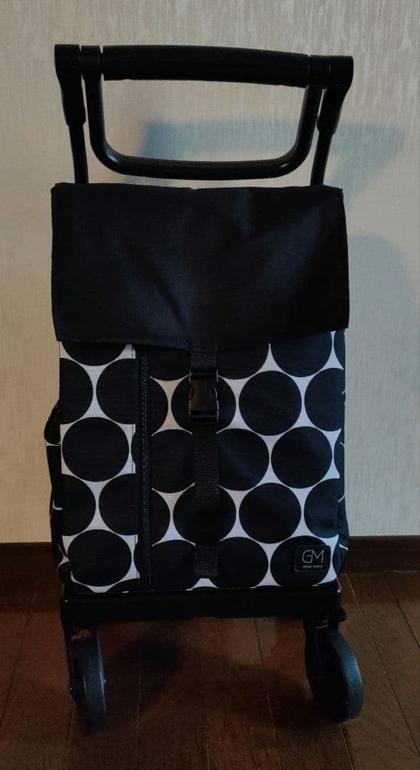 【新品未使用品】GRANMARIE ショッピングカート GM-124 ドット柄