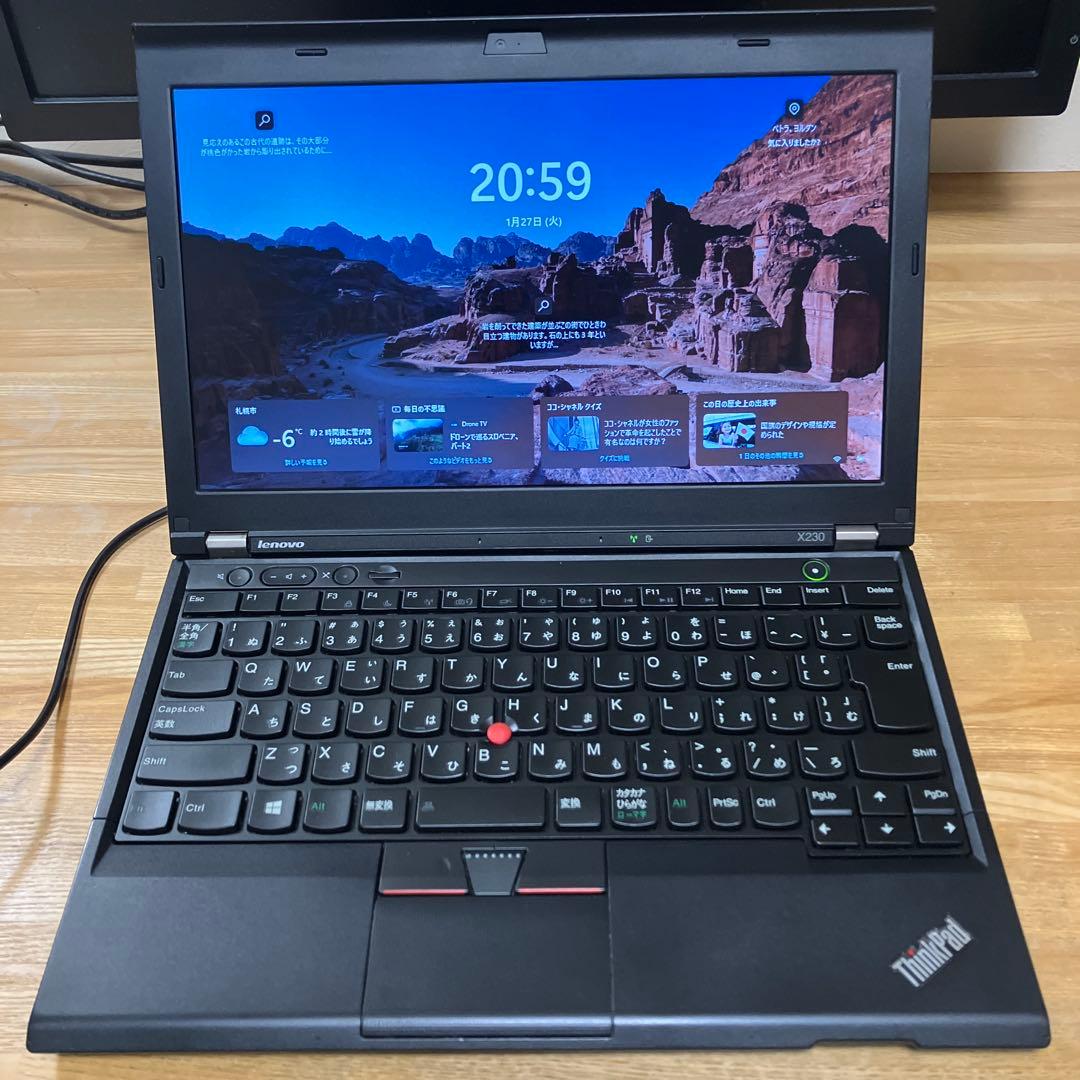 リンリン様用Lenovo ThinkPad x230 i5 SSD256GB