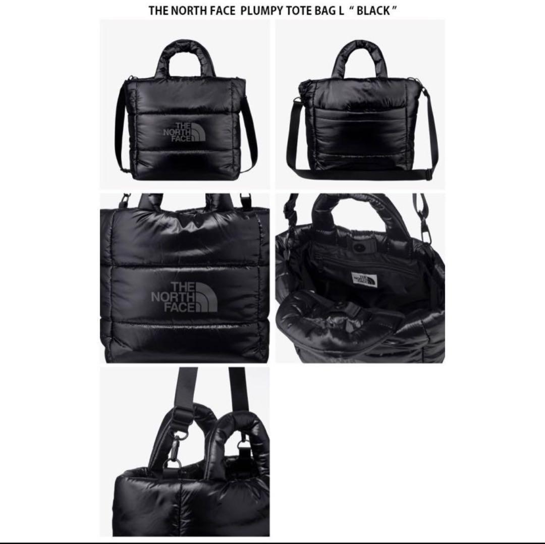 THE NORTH FACE PLUMPY TOTE BAG L ブラック