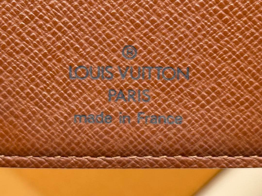 美品！ルイヴィトン　ポルトモネ・ビエ　ヴィエノワ　がま口付き二つ折り財布