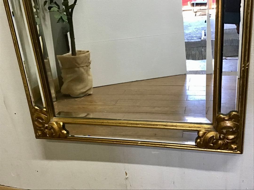 Loaridge☆管244☆高級☆ベルギー製☆アンティーク☆ウォールミラー