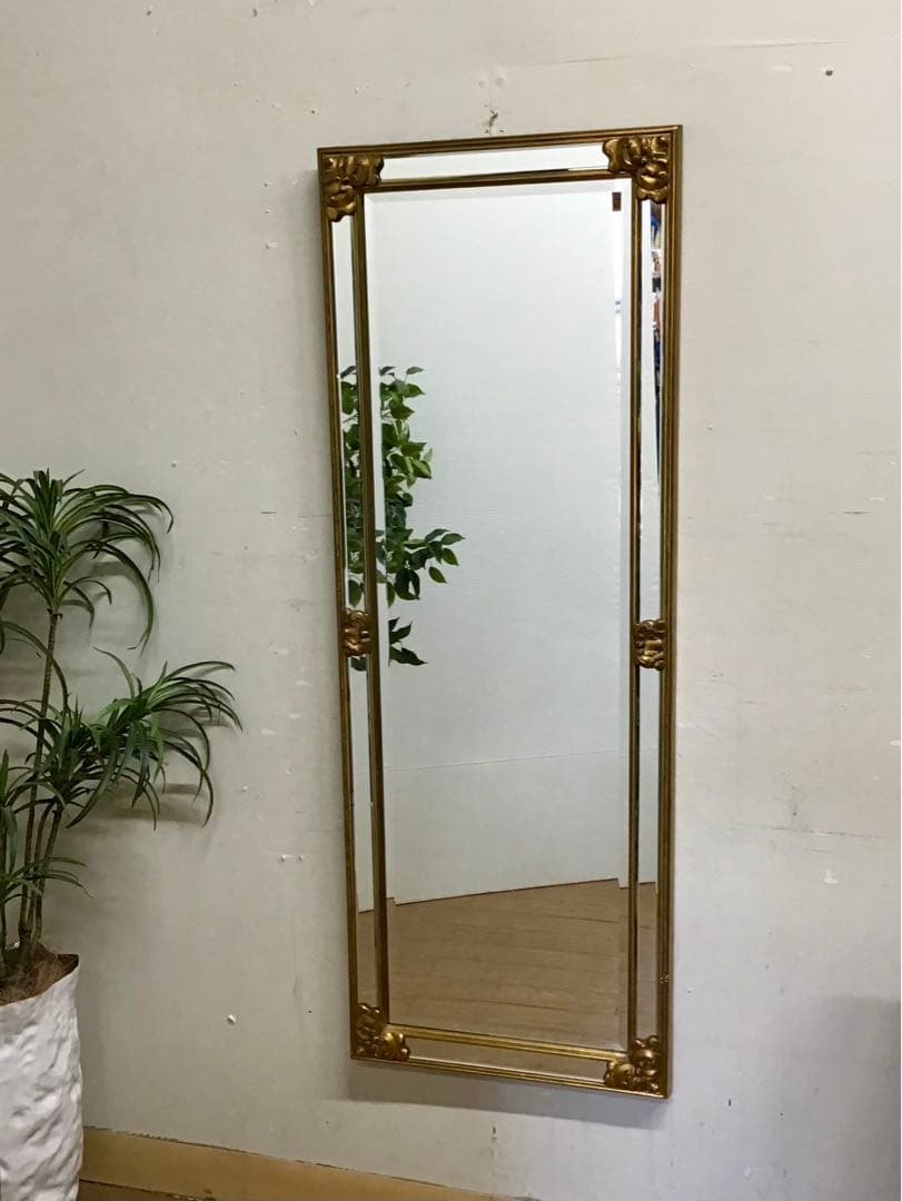 Loaridge☆管244☆高級☆ベルギー製☆アンティーク☆ウォールミラー