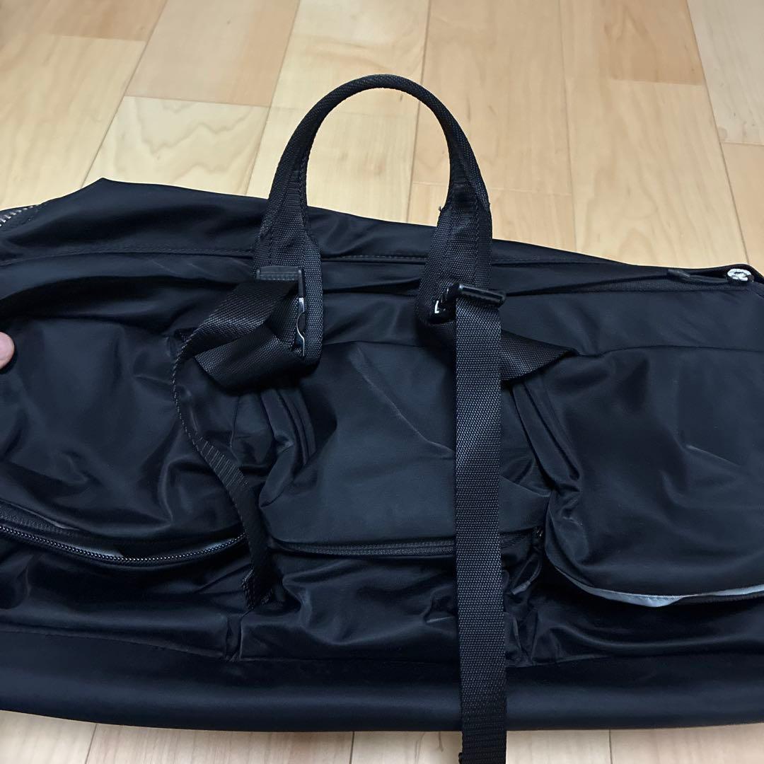 Lululemon ブラック ボストンバッグ