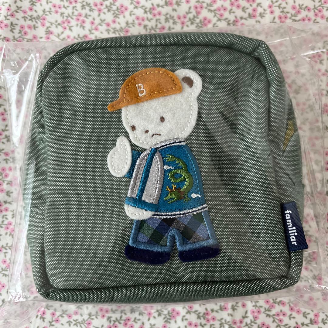 ファミリア　BEAMS 限定コラボ2024 ポーチ　完売品　レア　新品未使用