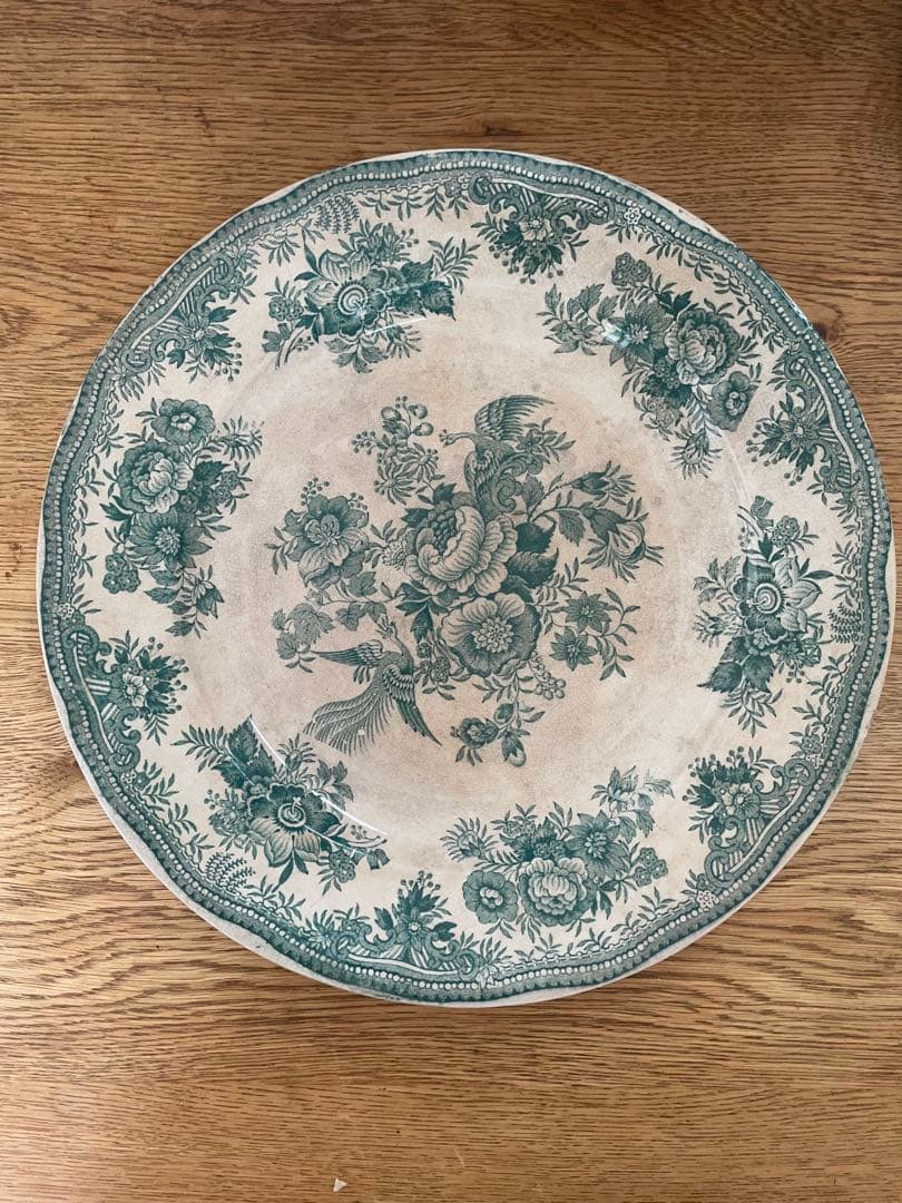 イギリスアンティークプレート絵皿A