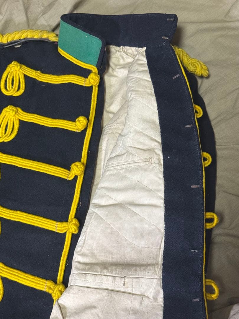 官給品 騎兵第五聯隊上等兵 肋骨服(明治十九年制定)