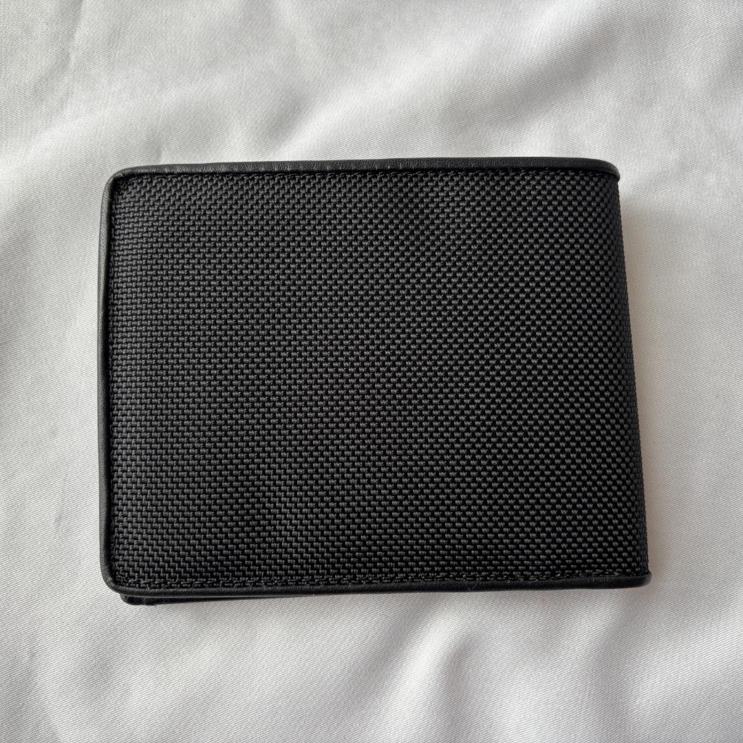未使用 トゥミ 2つ折り財布 バリスティックナイロン ブラック
