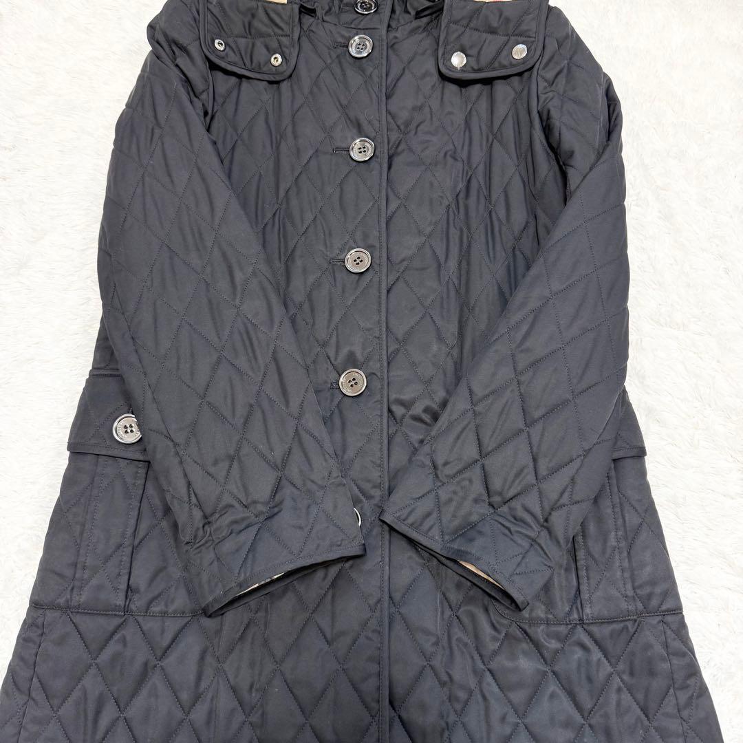 【美品✨】バーバリー ロンドン フード付キルティングコート 9 2way