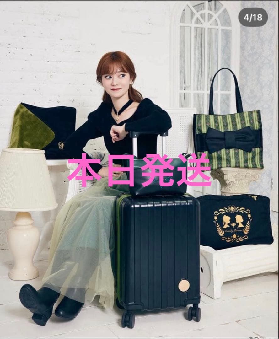 しまむら　ちはるさんコラボ　キャリーケース他5点セット　アナ　ハッピーバッグ