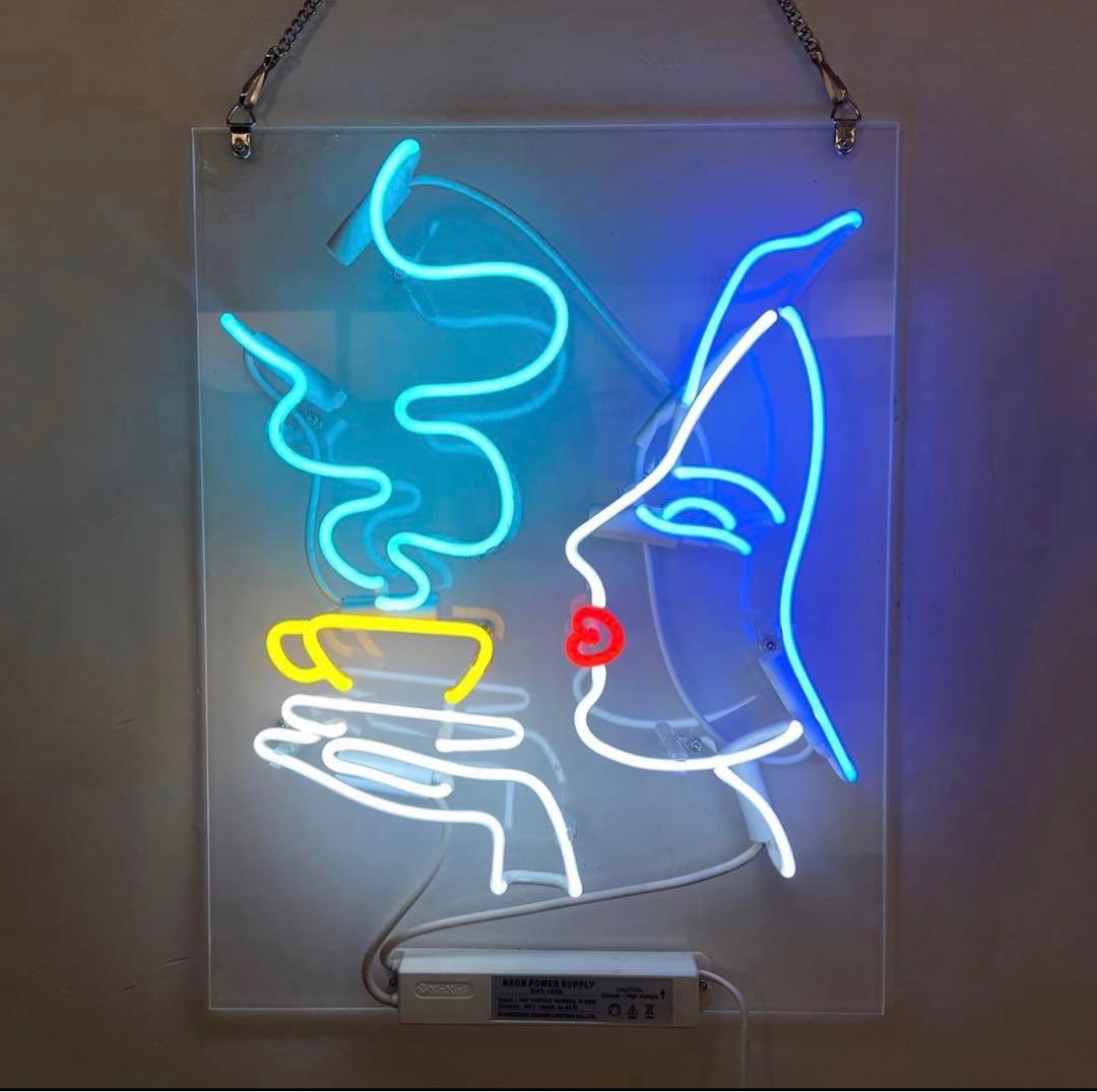 ネオンサイン お洒落 カフェ ネオン管看板 インテリア オーダーメイド　雰囲気