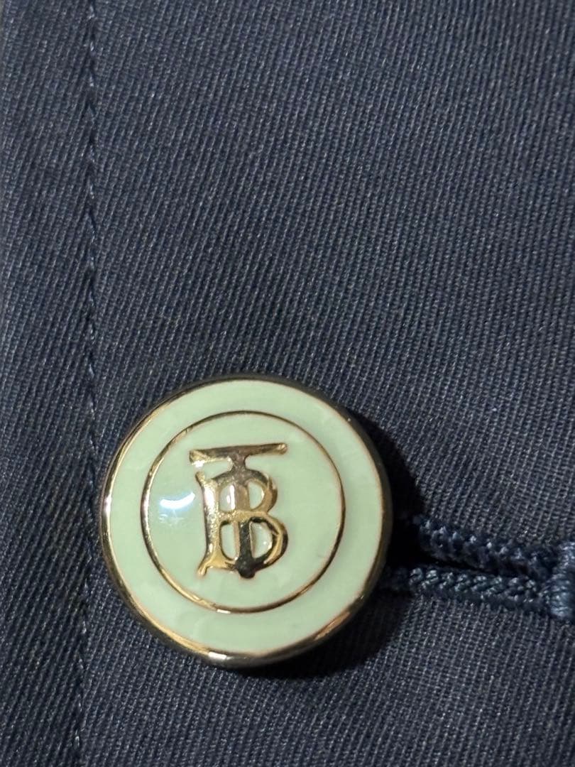 ⭐️【未使用】BURBERRYバーバリーケンジントントレンチコート 44 ネイビー