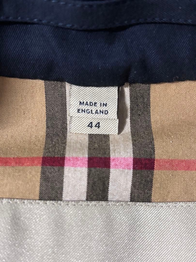 ⭐️【未使用】BURBERRYバーバリーケンジントントレンチコート 44 ネイビー