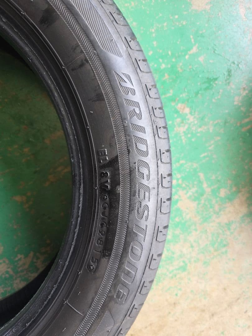 ブリヂストンBS EP150 155/65R14 15年製 4本セットバリ山