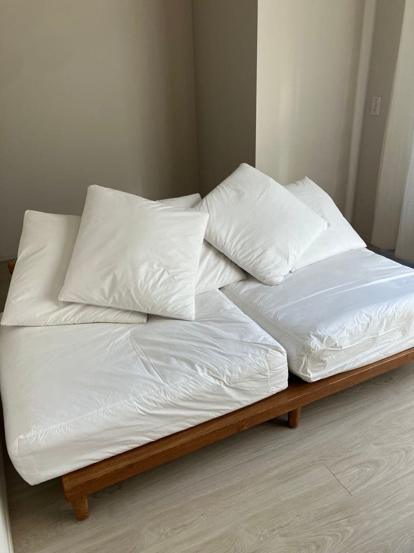 リセノ AGRA 3人掛けソファ カバー無し