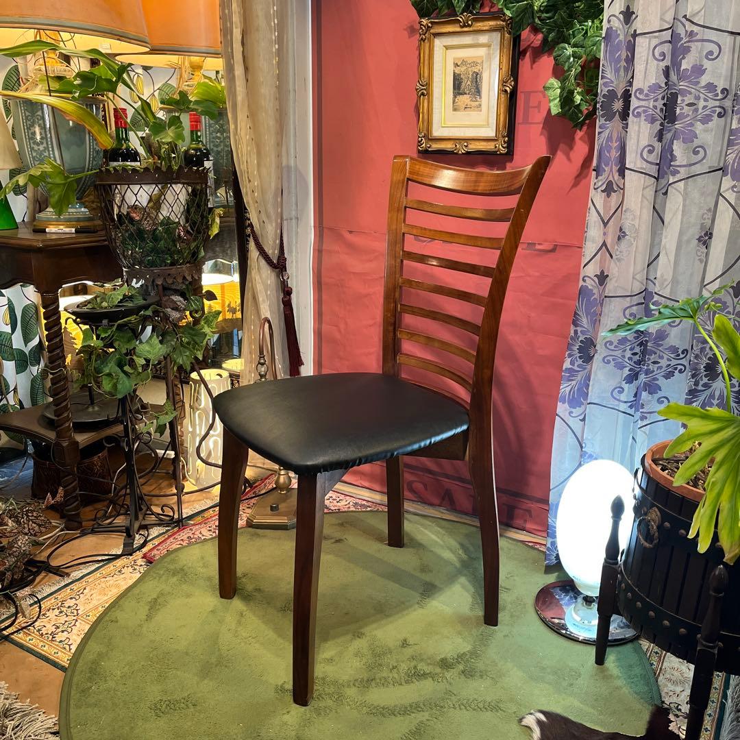 ヴィンテージ ideal Sedia イタリアンMDR ラダーバックチェア北欧