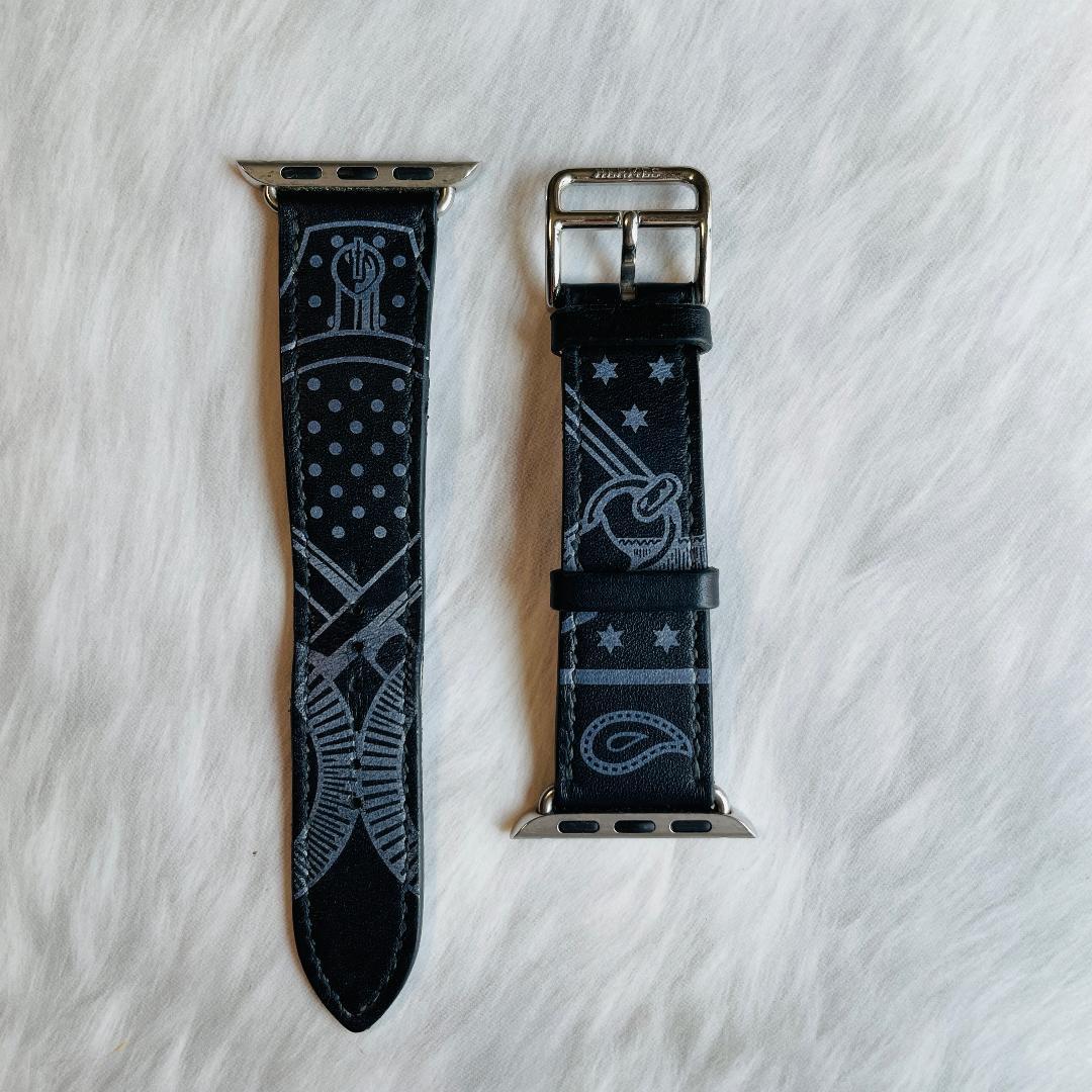 【専用】HERMES Apple Watch　ヴォー・ガラ(マリン)限定版ベルト