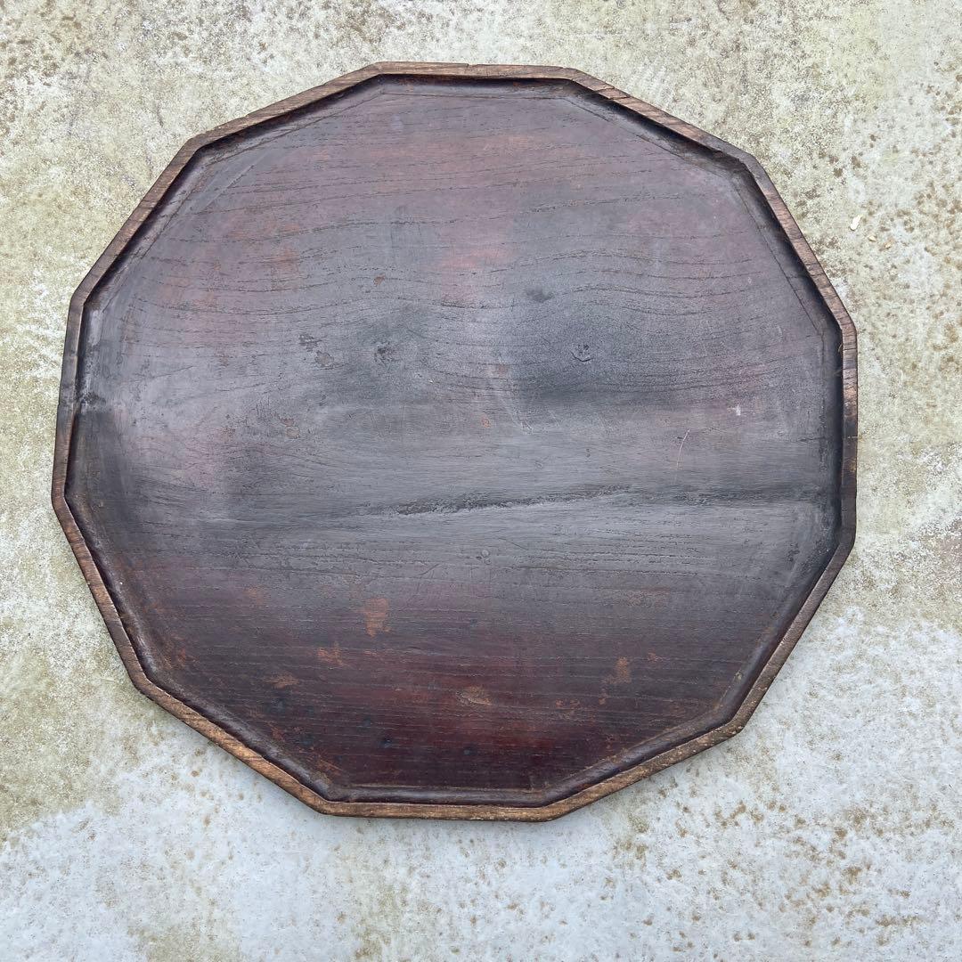 李朝 十二角膳 天板｜骨董品・朝鮮木工 酒器盆／煎茶盆
