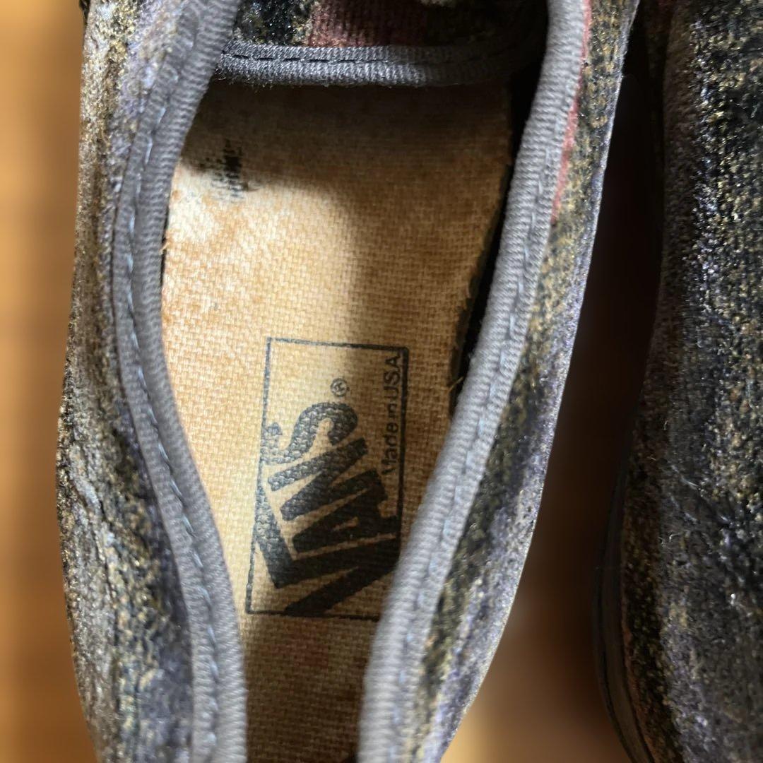 90s VANS ERA 別珍 US8 アメリカ製 ビンテージ