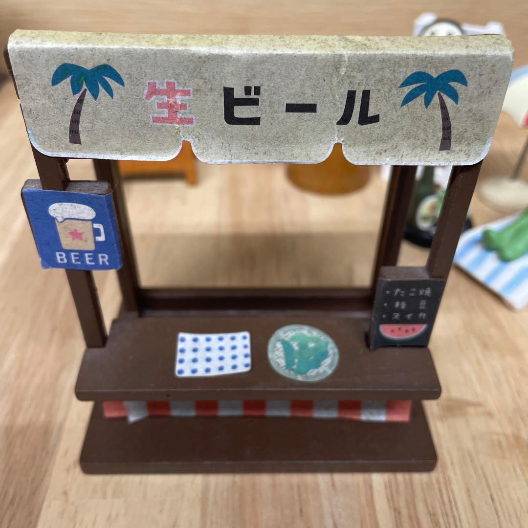 コンコンブル　デコレ　海の家　生ビール　置物