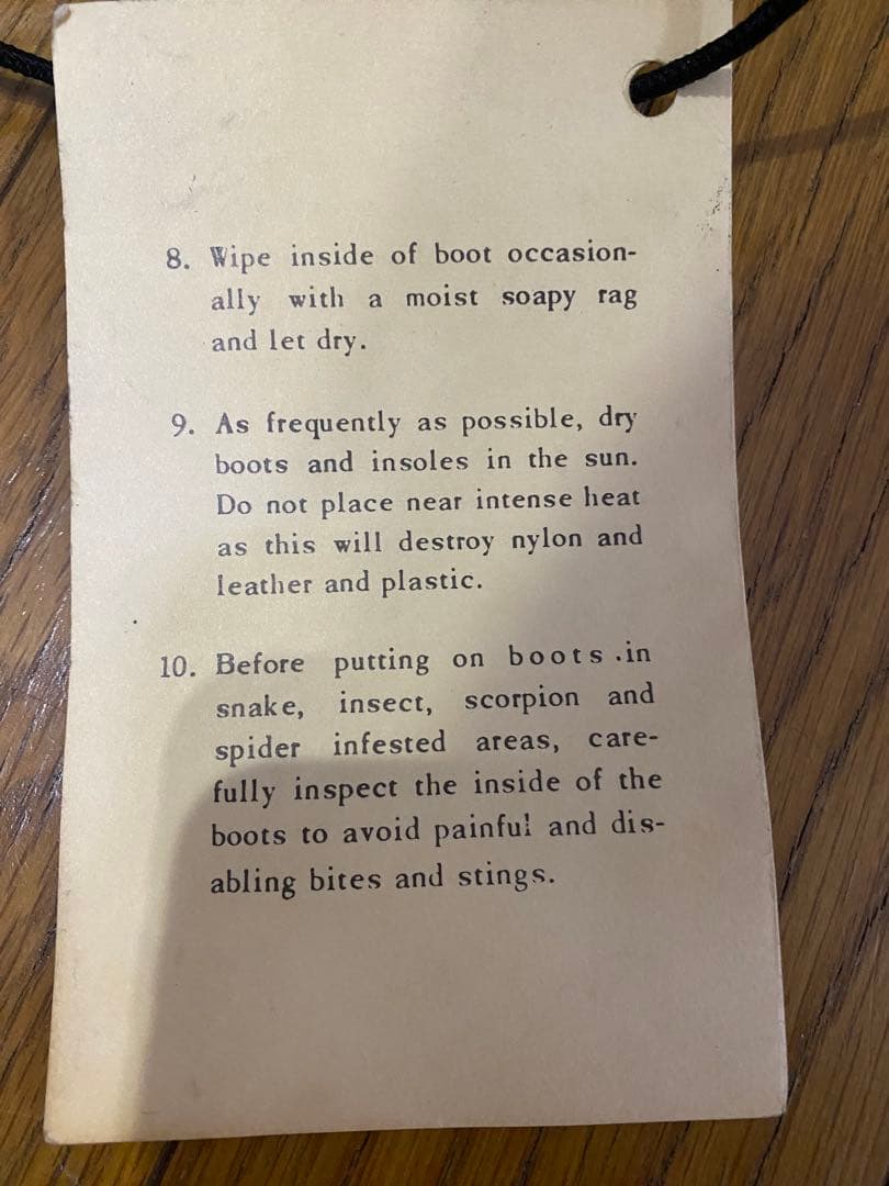 実物　米軍　ベトナム戦争　ジャングルブーツ　デッドストック　9N 27cm