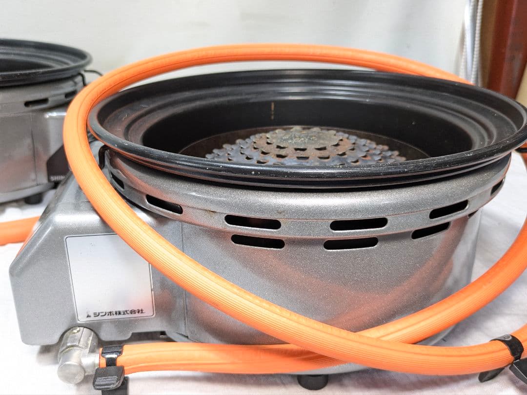 3個セット！シンポ 卓上ガスグリル＆ガスコンロ 1LDC1C1L (LPG仕様)