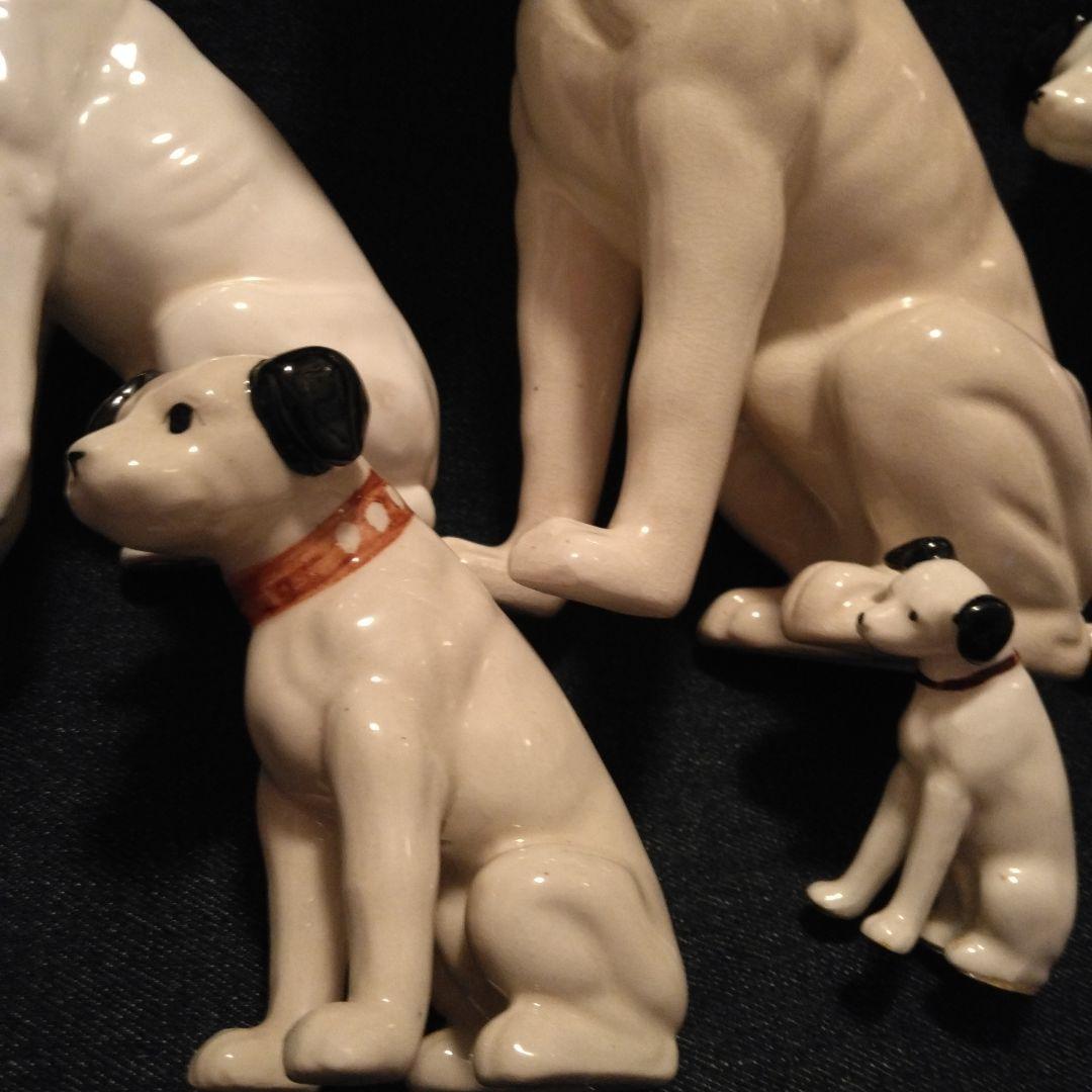 昭和レトロ　ビクター犬　セット　ビンテージ　置物　ステレオ