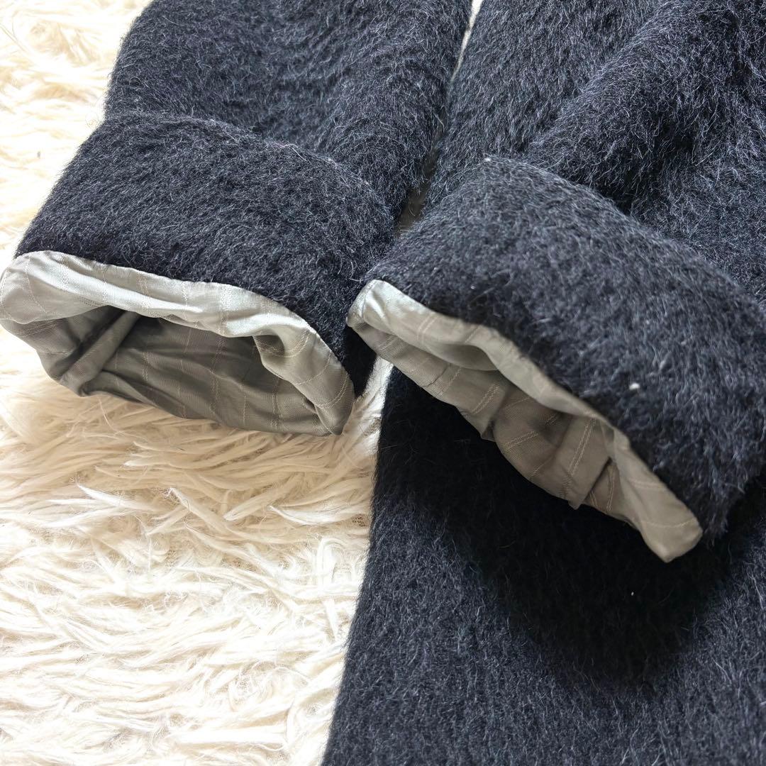 MaxMara MAX&Co. ビッグカラー　アルパカウール ロングコート42