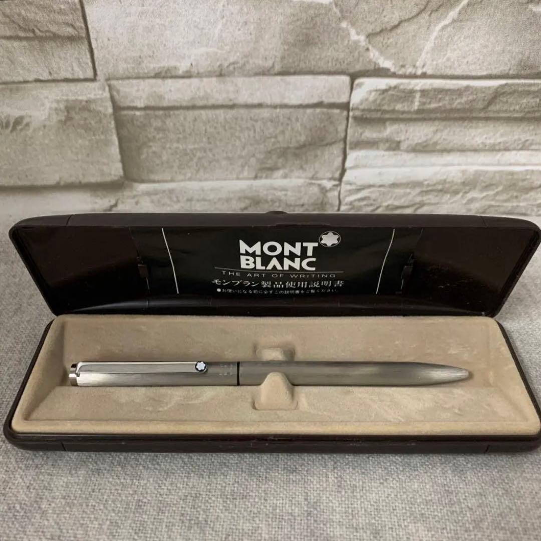 MONT BLANC ボールペン シルバー