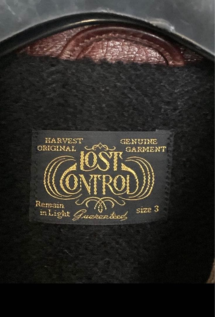 ぽ*ん様 ロストコントロール　グラッドハンド　ファインクリーク　レザーカーコート