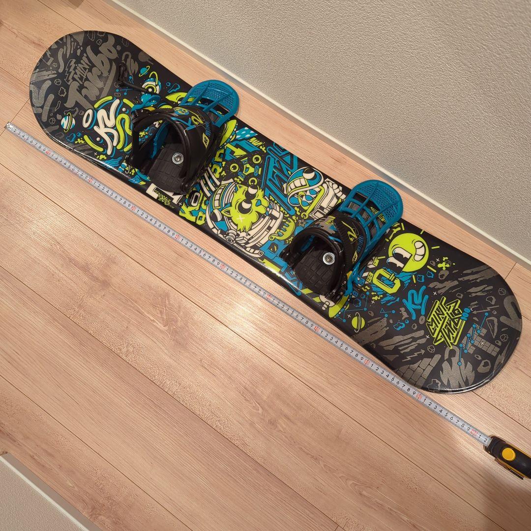 美品】K2 スノーボード バインディング付き 子供用 18.5cm キッズセット
