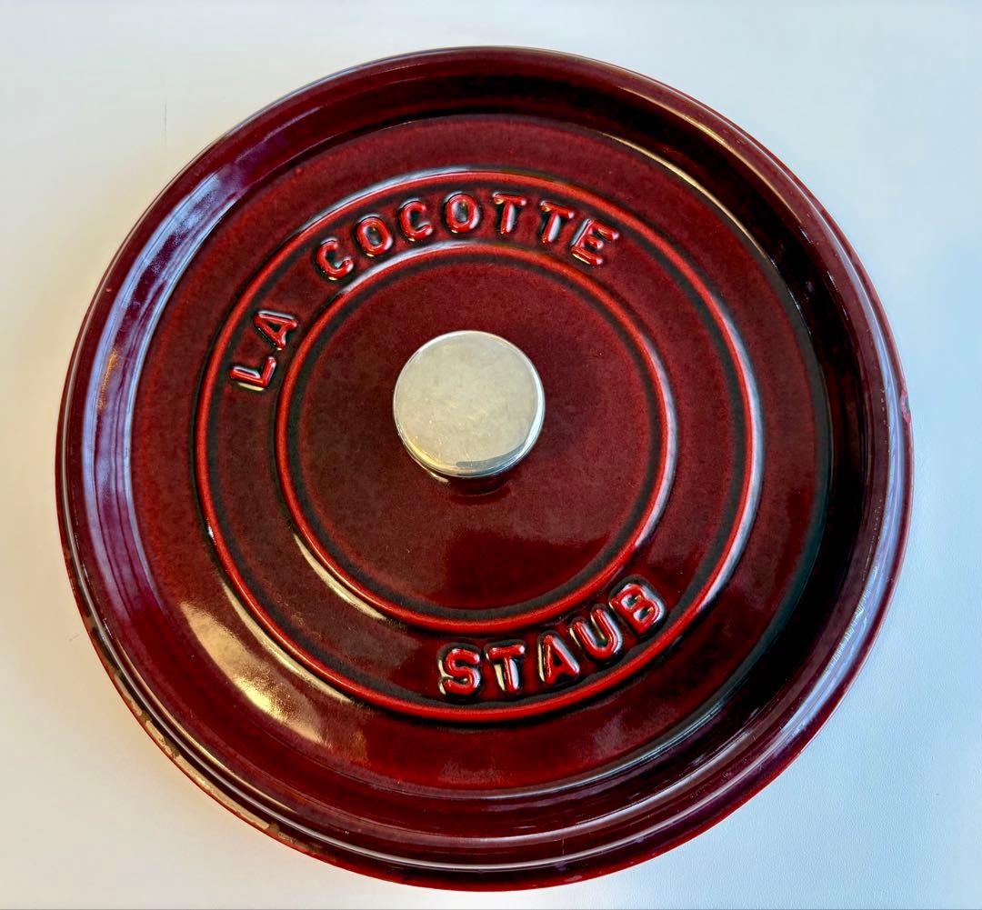 ❤︎期間限定7/13迄❤︎staub ピコ ココット ラウンド グレナディンレッド