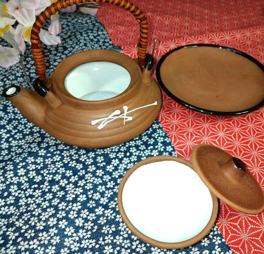 おもてなし♥多目的素焼き土瓶セット♥4組⬛日本酒⬛焼酎⬛土瓶蒸し⬛お茶漬け