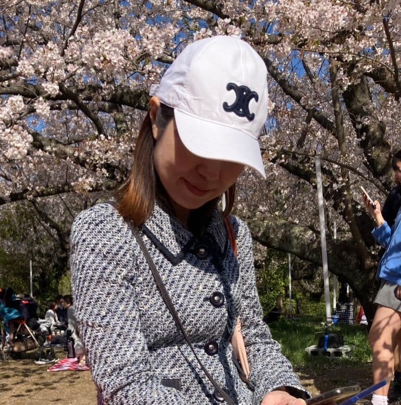 美品✨セリーヌ トリオンフ ベースボールキャップ ホワイト M