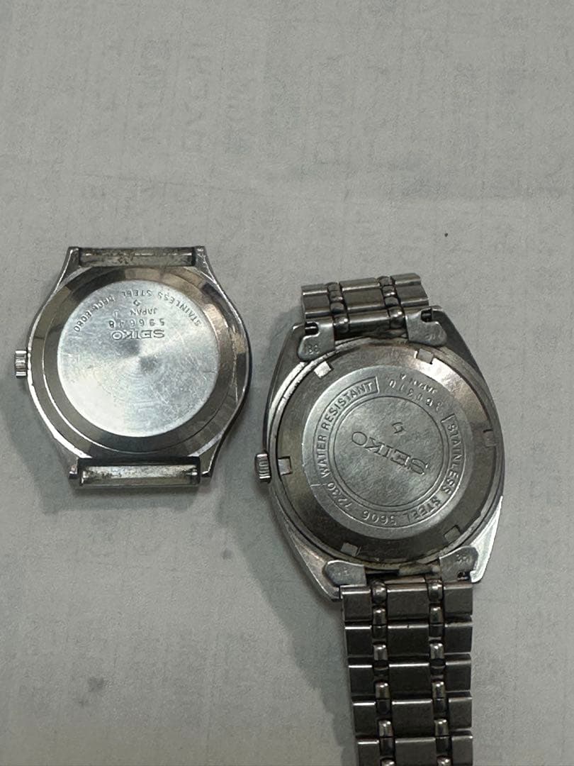 Seiko automatic セイコー 自動巻き腕時計 2点セット