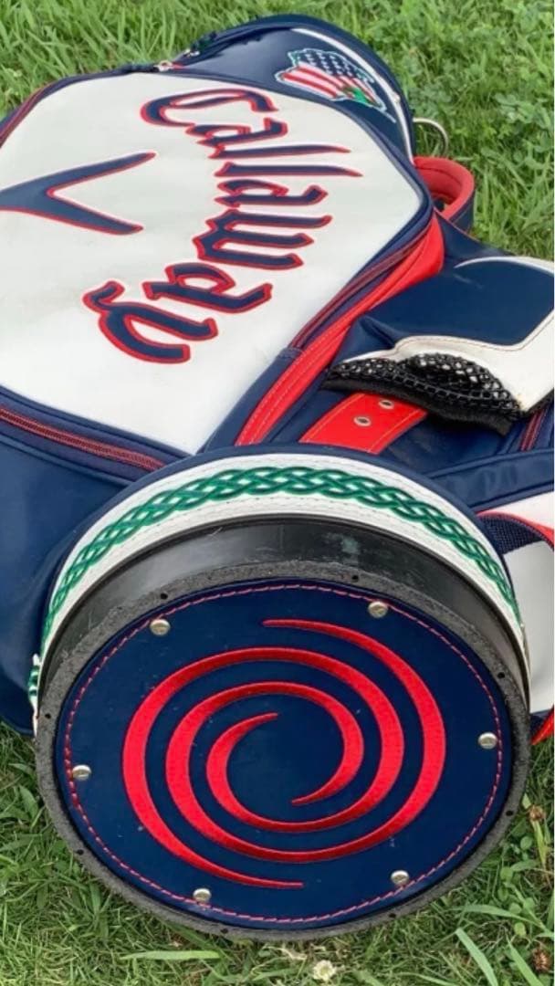 ★超希少★2017USオープン限定キャロウェイキャディバッグ☆ヘッドカバー3種付