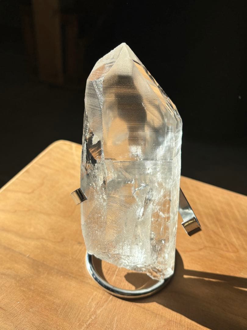 レムリアンシードクリスタル　高い透明度 　レコードキーパー410g