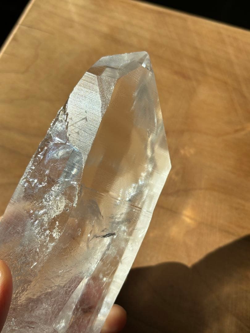 レムリアンシードクリスタル　高い透明度 　レコードキーパー410g