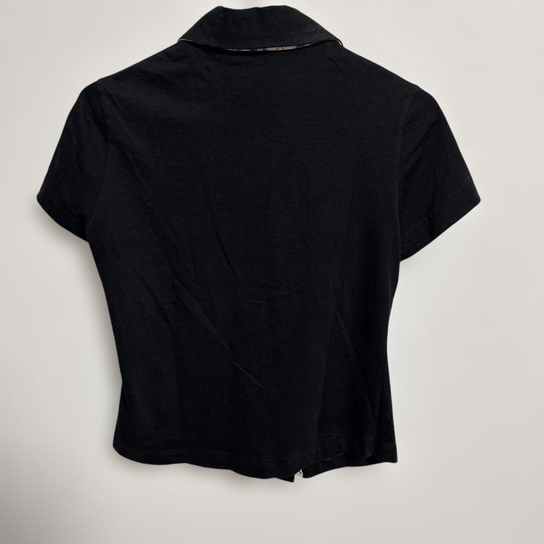 ヴィヴィアンウエストウッド 丸襟 カットソー シャツ ブラウス ブラック