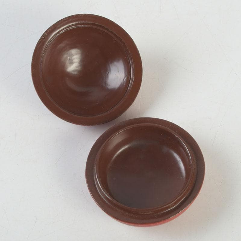 茶道具　朱塗　貝蒔絵　香合　仕覆付　朱書花押あり　V　9854