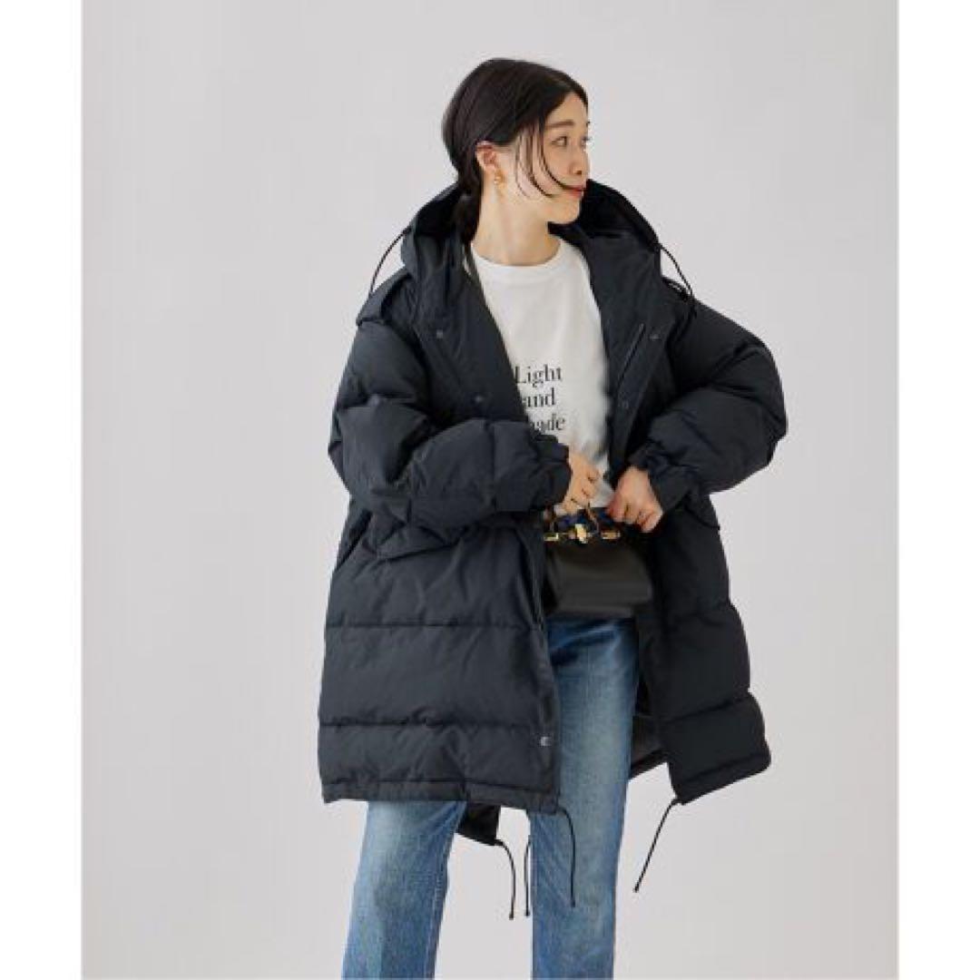美品【STAMMBAUM】LESSAGE DOWN COAT ダウン　コート 黒