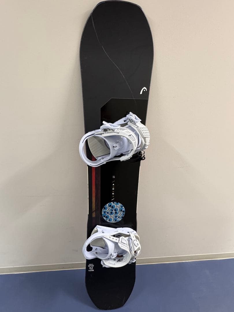 HEAD スノーボード ブラック ホワイトビンディング