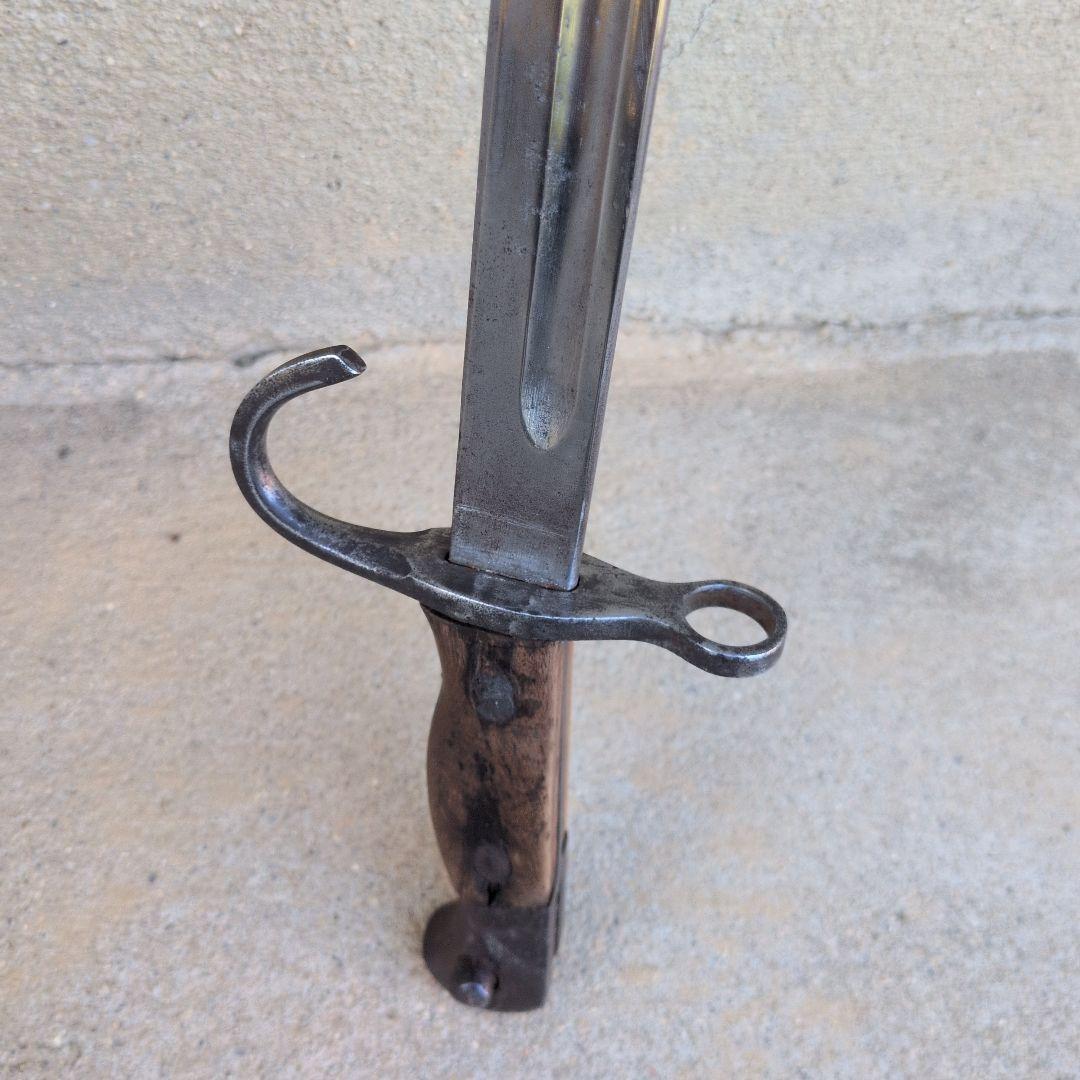 旧日本軍　三十年式銃剣 模造刀　教練用　鞘付き 合法品