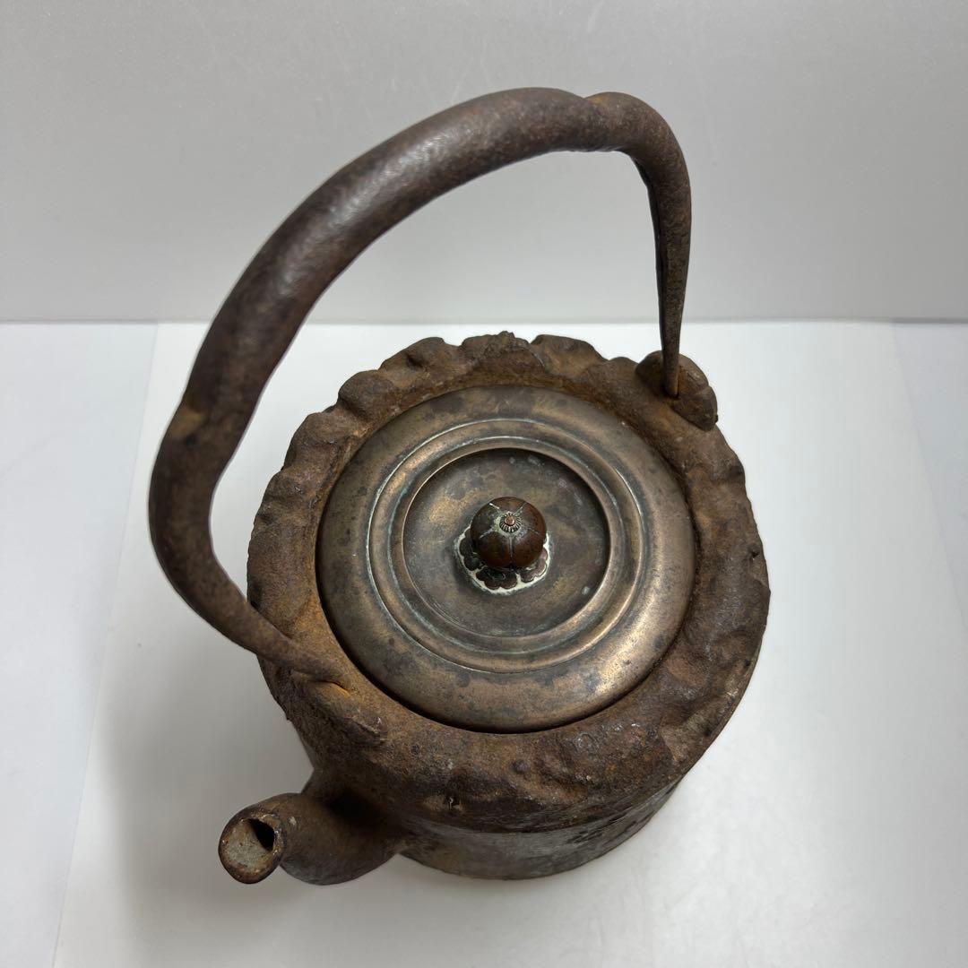 龍文堂　鉄瓶　トコサ　2675g 高さ26.5㎝　東な7-1011☆2F