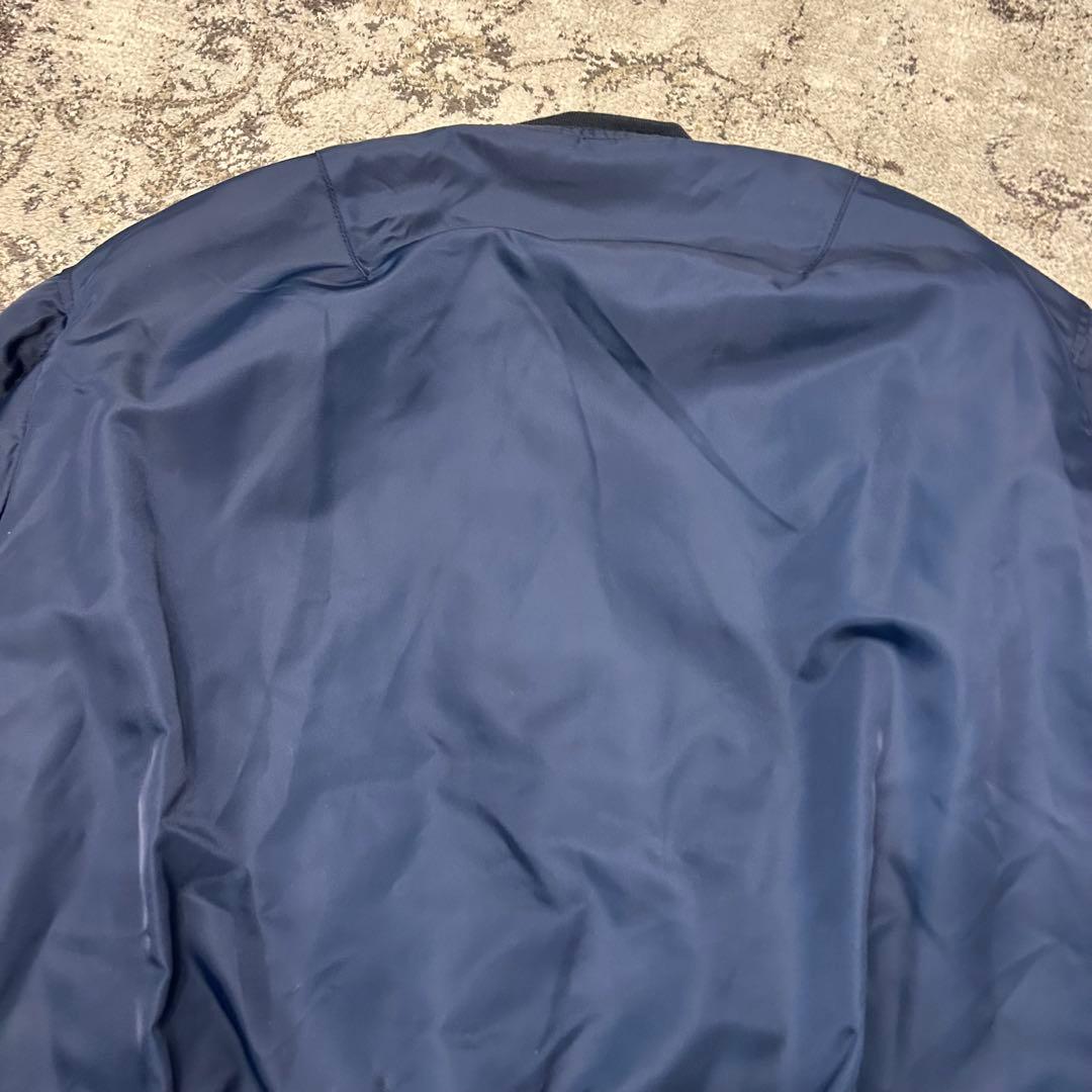 ゆうHOUSTON L-2Aヒューストン フライトジャケット　ネイビー